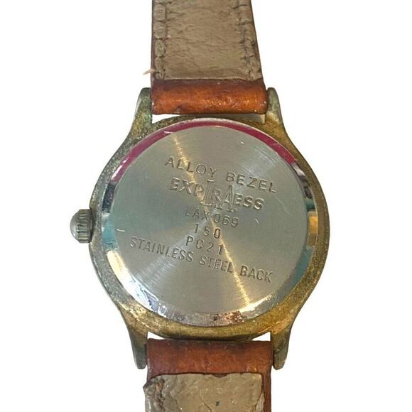 LA Express Women\'s Leather Band Watch Vintage Works main image 7